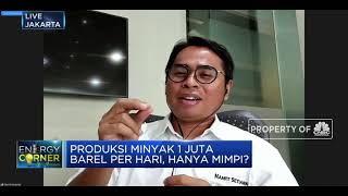 Target Produksi Minyak 1 Juta BOPD Sulit Tercapai, Ini Sebabnya