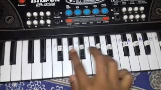 Tila firvin mazya gadivar song on piano.