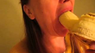 ASMR/eating a Plantain - a big Banana?