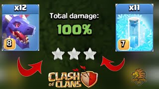 RỒNG BĂNG GIÁ MAX CẤP ĐỘ LEO RANK TITAN CỰC TỐT TH13 Clash of clans | Akari Gaming