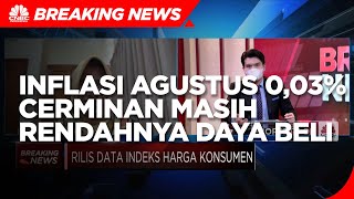 Inflasi Agustus 0,03% (mtm) Cerminan Masih Rendahnya Daya Beli