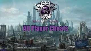 Saints Row: The Third All player cheats