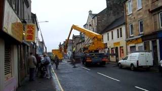UNSAFE BUILDING IN JOHNSTONE PAISLEY RENFREWSHIRE