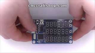 3 Achsen CNC Display Panel 3 Axis Stepper Motor Driver Board CNC Router Digital Display Panel