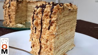 Медовик на Сковородке, Вкусно и Просто | Honey Cake Recipe | Ольга Матвей