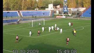 КАМАЗ 1-2 Амкар. 86 мин. Гол Афанасьев 1-2.