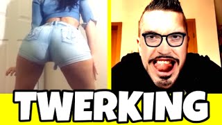 GIRL TWERKING PRANK ON OMEGLE (Omegle Pranks)