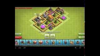 clash of clans (расстановка tx6)