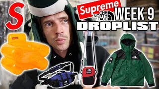 SUPREME x TNF THIS WEEK ! LEATHER GOODS & MORE FIRE !!
