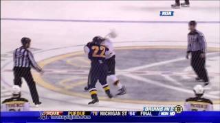Milan Lucic vs Adam Mair Feb 9, 2010