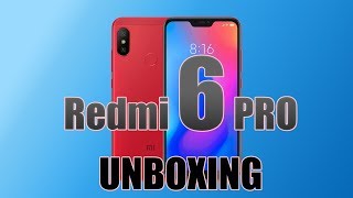 Xiaomi Redmi 6 PRO UNBOXING en ESPAÑOL y primeras IMPRESIONES , PRUEBA de CÁMARAS