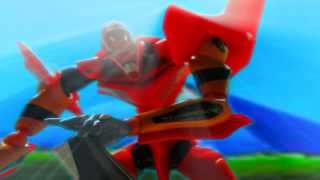 Eva-02 vs Eva-03 ( Revoltech Stop Motion )