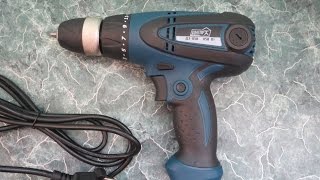 Сетевой шуруповёрт с подсветкой Днепр ДЭ-850 (краткий обзор)