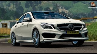 Mercedes Benz CLA v 1.5 | Euro Truck Simulator 2 (ETS2 1.28 Mod)