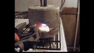 Газовая горелка из краскопульта. _ Gas burner of the spray gun.