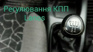Регулювання КПП Ланос 1,5