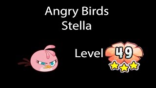 Angry Birds Stella Branch Out Level 49 Walkthrough