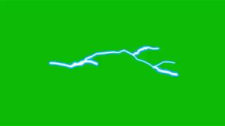 Green Screen Electric Sheep in HD Lightning Naturally Футаж Молния Хромакей 2