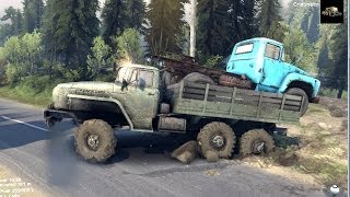 SPINTIRES Full Version Preview - Loading the B 130 Truck in the C 4320 Truck