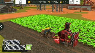 Fs18 farming simulator 18 - şeker pancarı ekimi ve hasatı / sugar beet planting and harvesting