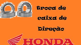 Flaviano - Trocar caixa direção de moto Titan 150