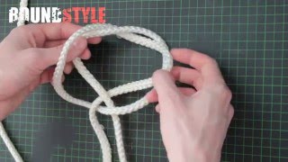 Handschellenknoten erstellen