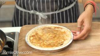 How To - assemble the banoffee pie from 30-Minute Meals