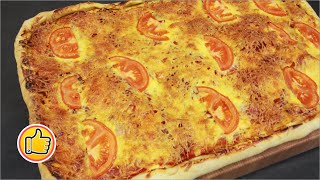 Быстрая Пицца на Кефире без Дрожжей, Очень Вкусная! | Юлия Ковальчук