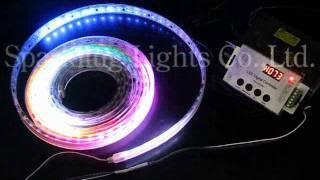 RGBで光の流れるLEDテープライト_プログラムNo.073