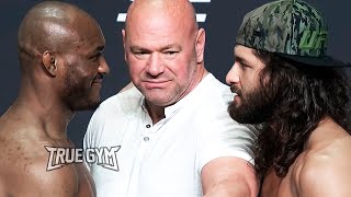 UFC 261 Битвы взглядов и слова перед боем / Усман - Масвидаль, Шевченко - Андраде / РУССКАЯ ОЗВУЧКА