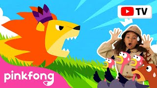 El León | Pinkfong Canta & Baila | Animales | Pinkfong Canciones ​Infantiles