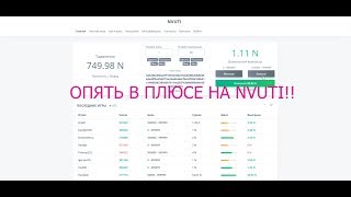 NVUTI и еще раз NVUTI! Ушел в плюс на 250р! Новая тактика!