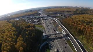 Развязка Ленинского проспекта и МКАД