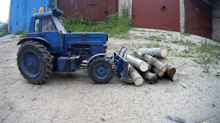 Трактор МТЗ погрузчик