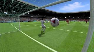 The left foot of God. Robben long shot