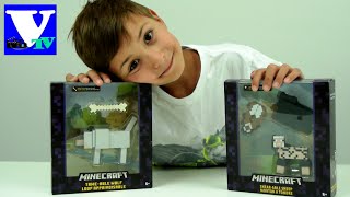★ МАЙНКРАФТ ФИГУРКИ: ЧЕРНАЯ ОВЕЧКА и Большой ВОЛК! MINECRAFT WOLF vs SHEEP Unboxing Review