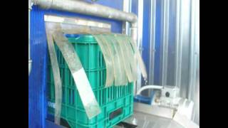 Μηχάνημα Πλυσίματος Πλαστικών Κιβωτίων - Washing Machine for Crates_Novatec