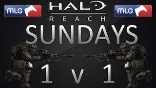 Halo Reach - 1v1 Sundays - MLG Sanctuary AoE Pheno AoE Vs. M 2the Afia