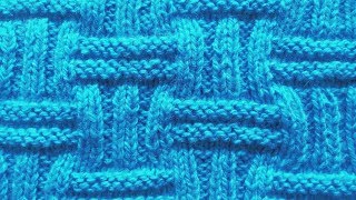 Шикарный двухсторонний узор спицами. Double-sided spokes pattern. №7