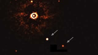 Primera imagen directa de dos planetas orbitando una estrella similar al Sol