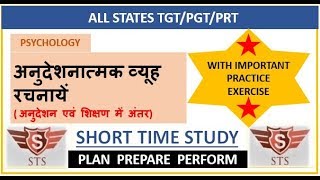 UNIT 5 : अनुदेशनात्मक व्यूह रचनायें