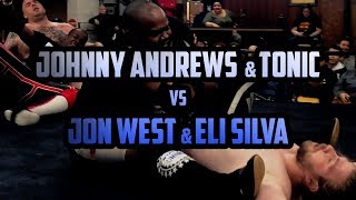 JOHNNY ANDREWS & TONIC vs JON WEST & ELI SILVA | SQUARED CIRCLE MEGASTARS (FULL MATCH)