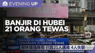 Banjir Di Hubei, China Sebabkan 21 Orang Tewas