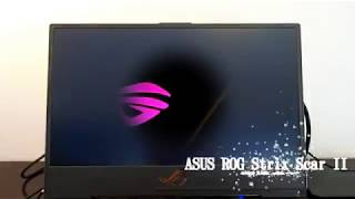 ASUS ROG Strix SCAR II RGB燈光展示