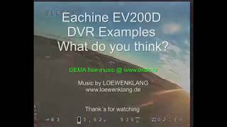 Eachine EV200D DVR Firmware update before and after footage