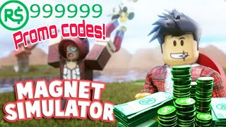 3 NOVOS CODIGOS DO MAGNET SIMULATOR 2019  #Roblox #SIMULATOR  #Magnetsimulator