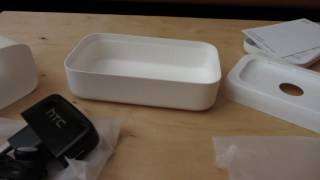 Unboxing обзор ⁄ Смартфон HTC Desire C black