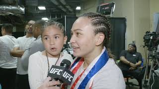 UFC Филадельфия: Мишель Уотерсон - Я сфокусировалась на бое