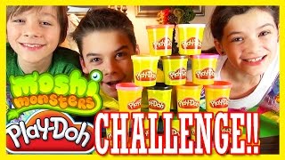 PLAY DOH MOSHI MONSTER CHALLENGE!  |  BLIND BAG OPENING!  |  KITTIESMAMA