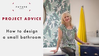 How to design a small bathroom